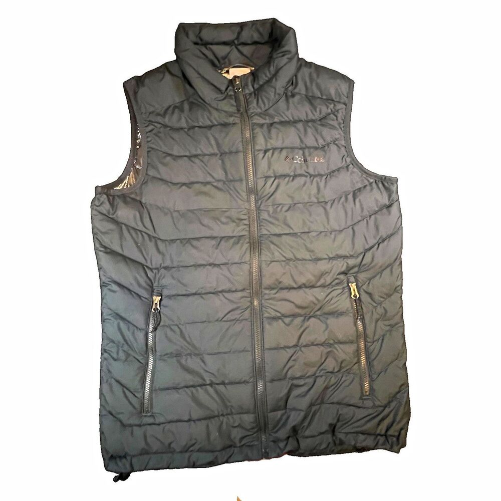Columbia Omniheat Mens Black Puffer vest